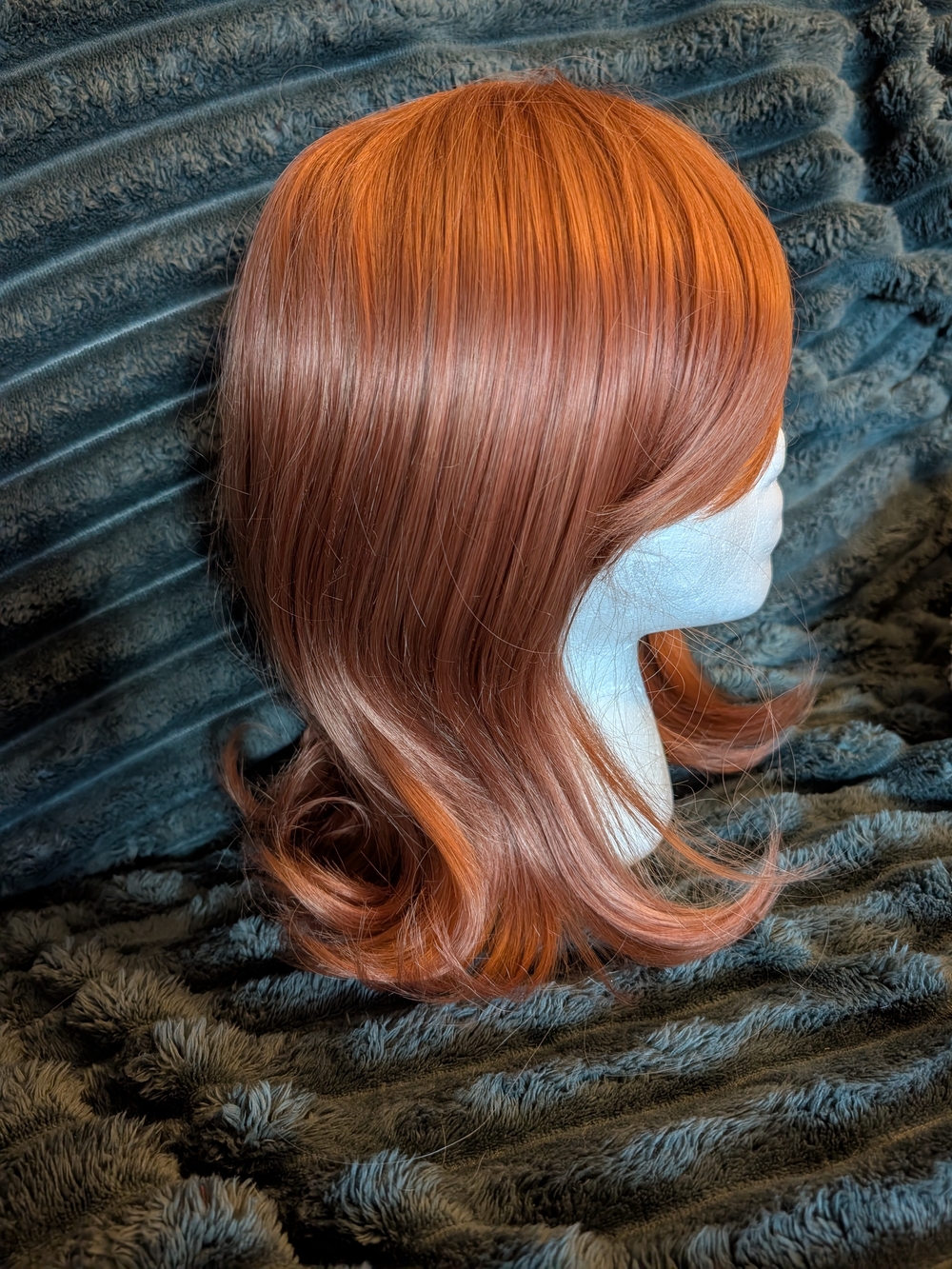 Arda Cosplay Copper Red Synthetic Wig